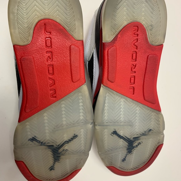 Jordan retro 5 fire red low sneakers - Picture 3 of 4